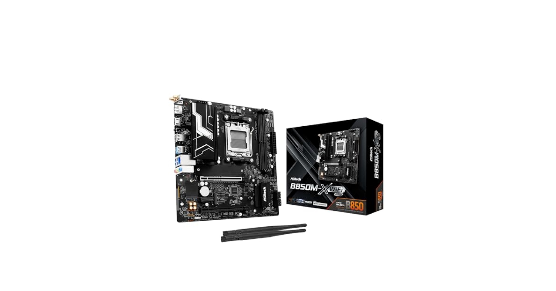 Amazon.com: ASRock B850M-X WiFi R2.0 AM5 Micro-ATX